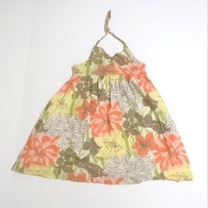 Janie and Jack Girl's Floral Halter Sun Dress Size 5T